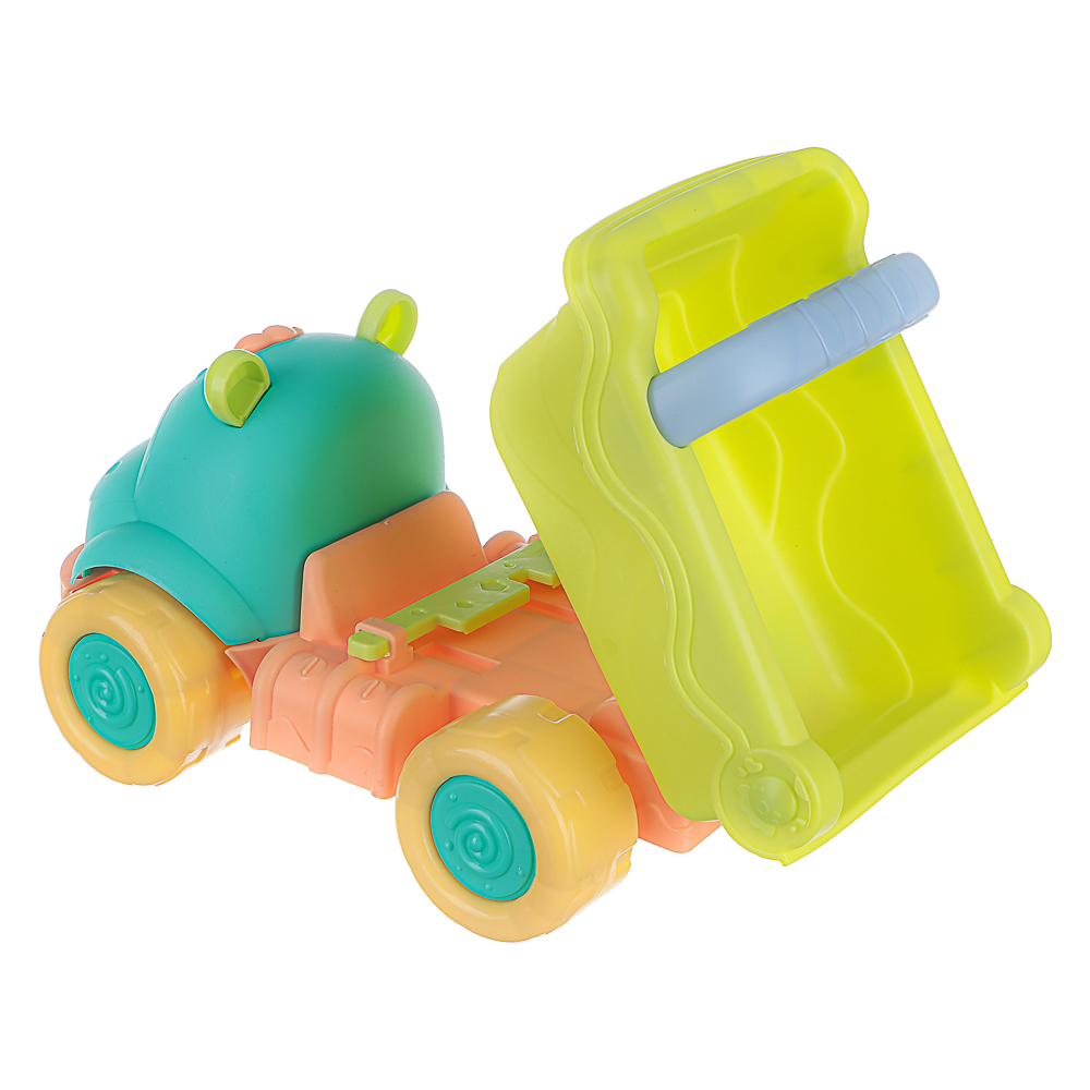 Набор для игр в песке "Самосвал", ИГРОЛЕНД, 3 предмета, пластик, для детей 3+, арт.№ 430-141