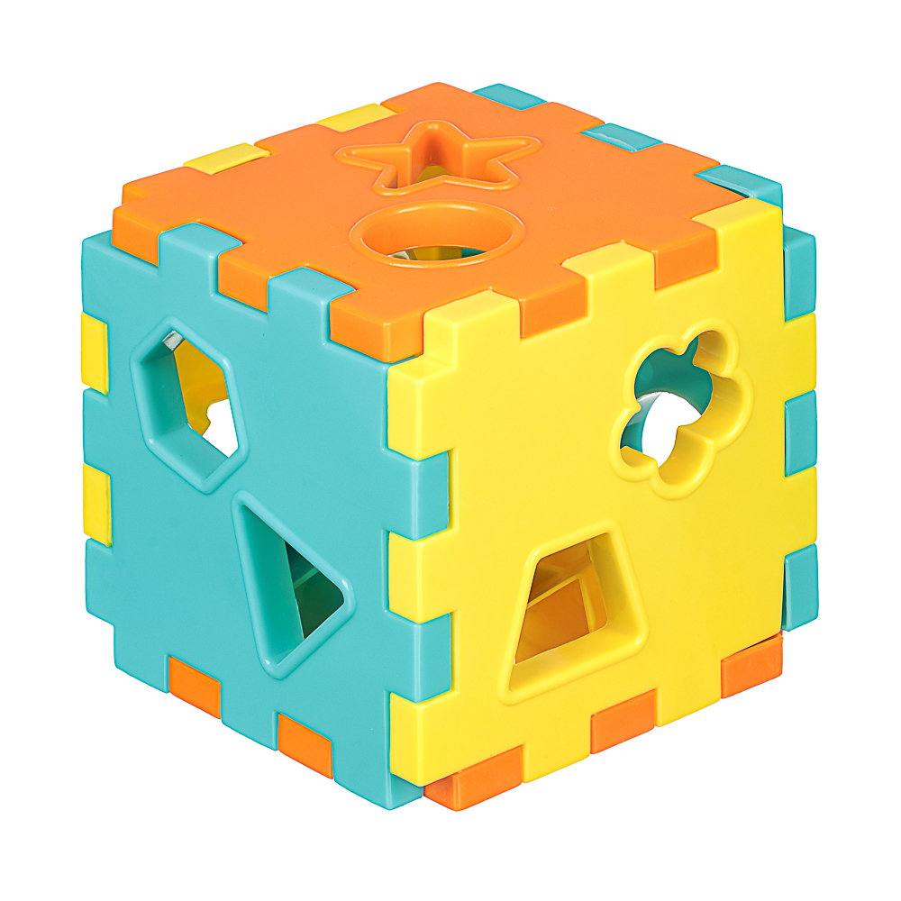 ИГРОЛЕНД Конструктор игрушка для детей 3+ 10,5x10,5x10,5см, пластик, арт.№ 430-142