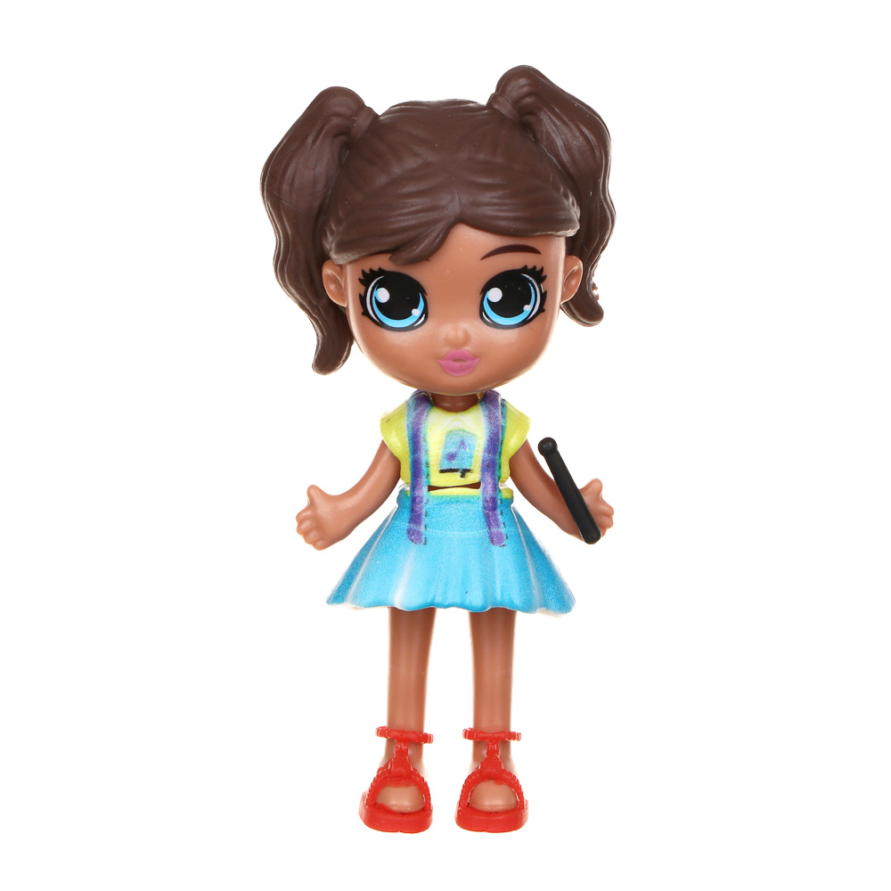 ИГРОЛЕНД Кукла с аксессуарами "Музыкальная вечеринка", пластик ABS,PP, PVC,16.5х22.6х4см,12 дизайнов, арт.№ 267-936