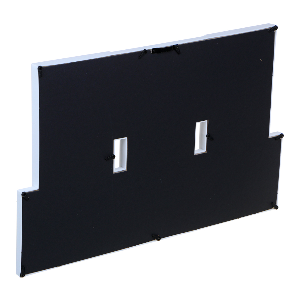 Фоторамка на 6 фотографии, 44,5х28,5 см, пластик, арт.№ 424-117