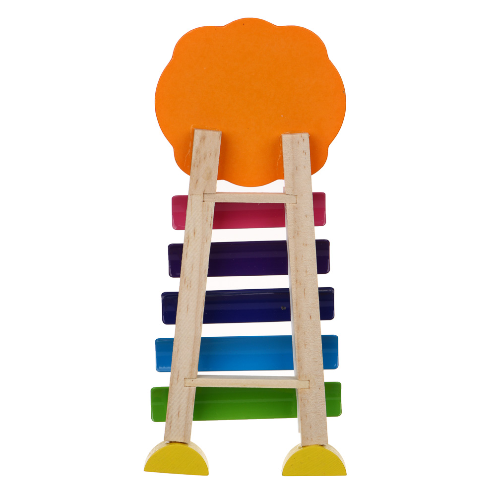 Ксилофон, дерево, металл, 19x9см, 8 дизайнов, арт.№ 262-154