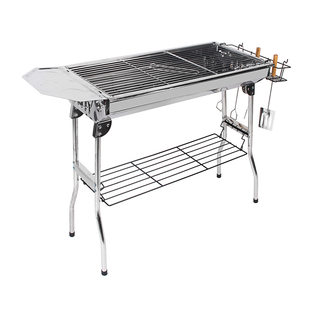 Мангал тм GRILLBOOM, нержавеющая сталь, 73х70х33 см, арт.№ 103-087