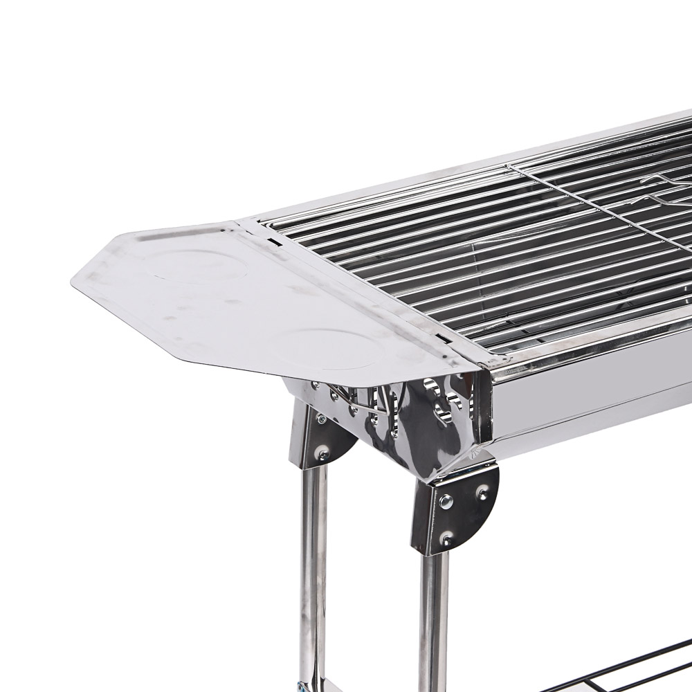 Мангал тм GRILLBOOM, нержавеющая сталь, 73х70х33 см, арт.№ 103-087