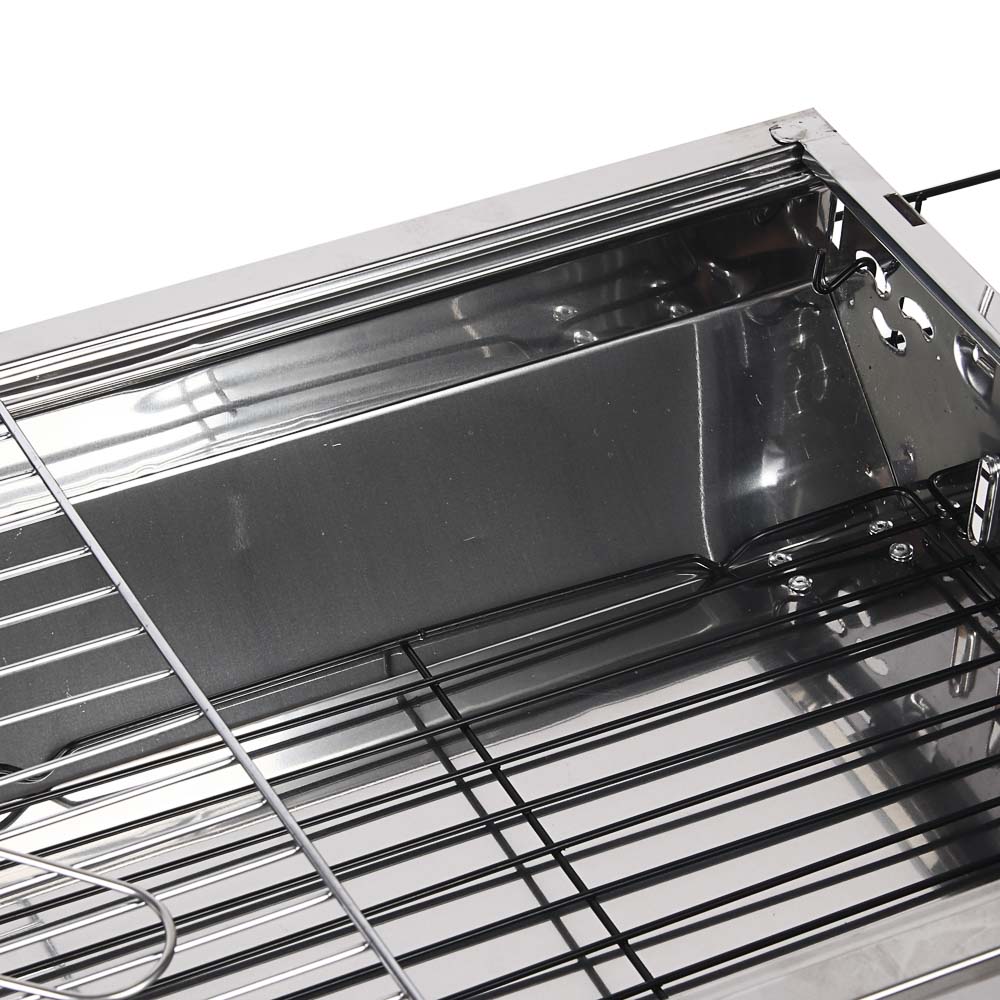 Мангал тм GRILLBOOM, нержавеющая сталь, 73х70х33 см, арт.№ 103-087