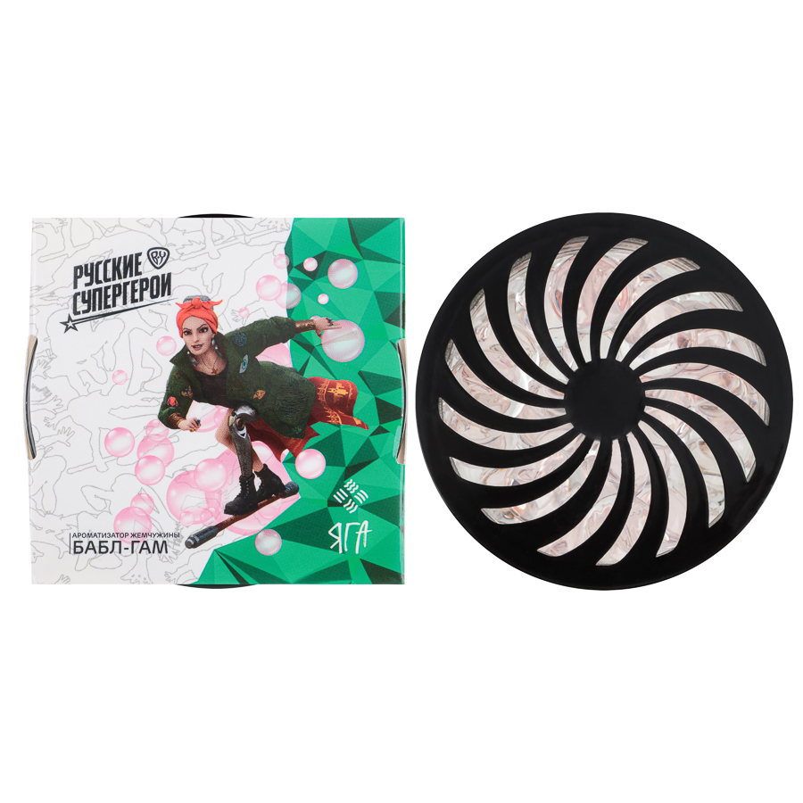 BY Ароматизатор Жемчужины Русские супергерои бабл гам, арт.№ 794-668