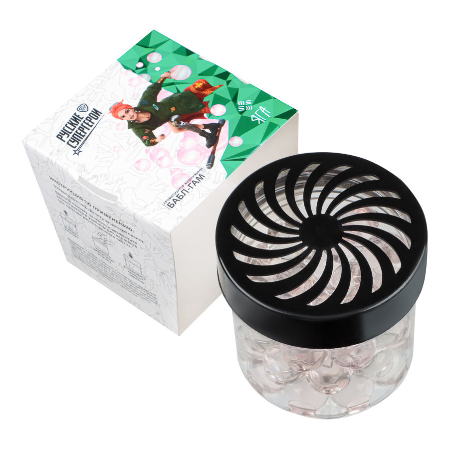 BY Ароматизатор Жемчужины Русские супергерои бабл гам, арт.№ 794-668