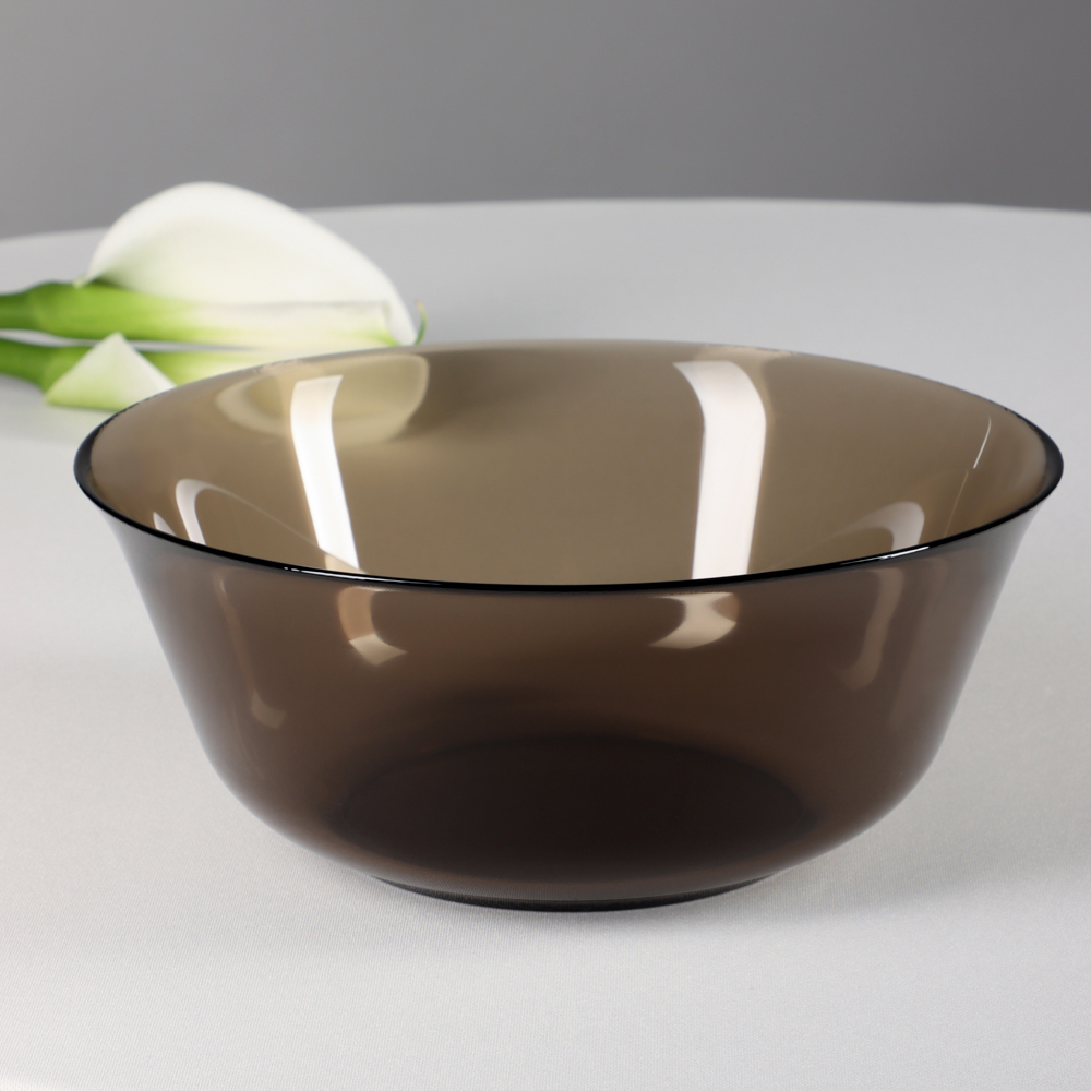 Luminarc Эклипс Амбьянте Салатник 24 см, дымчатое стекло, арт.№ 877-609