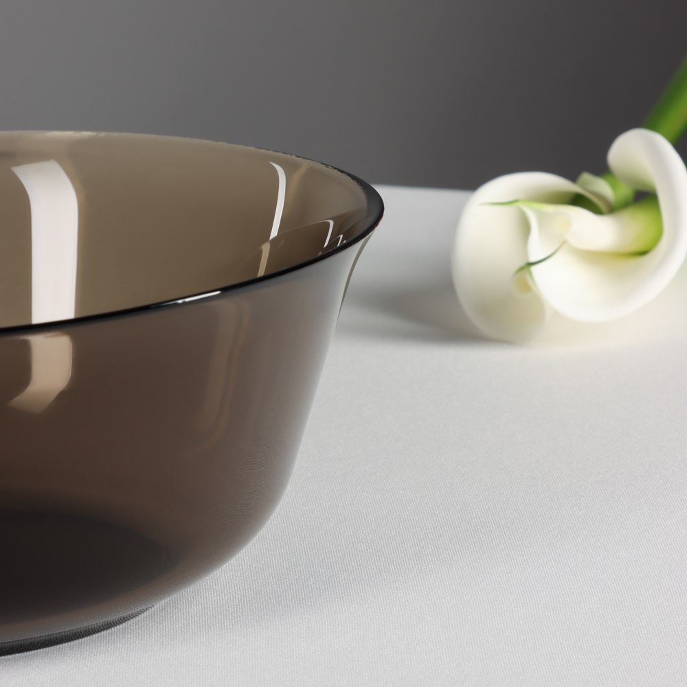 Luminarc Эклипс Амбьянте Салатник 24 см, дымчатое стекло, арт.№ 877-609