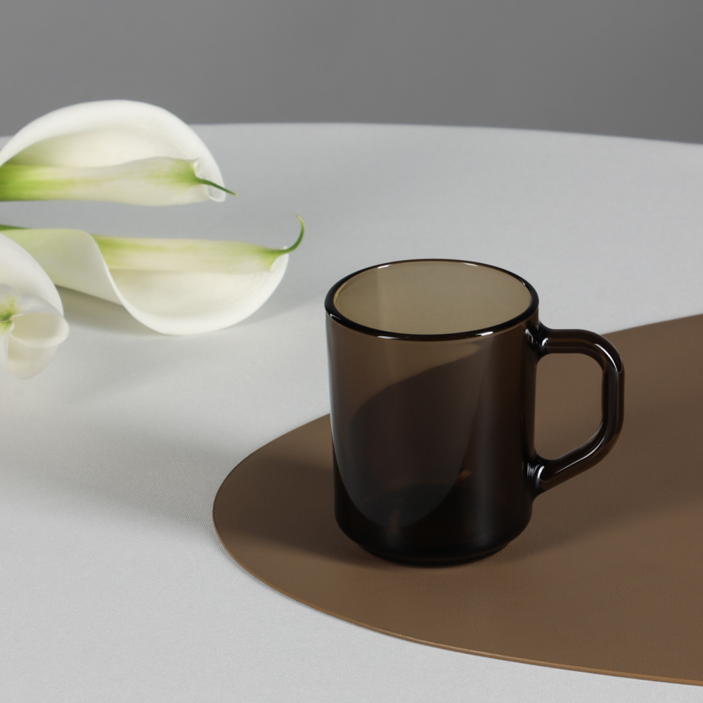 Luminarc Эклипс Кружка 250 мл, дымчатое стекло, арт.№ 878-138