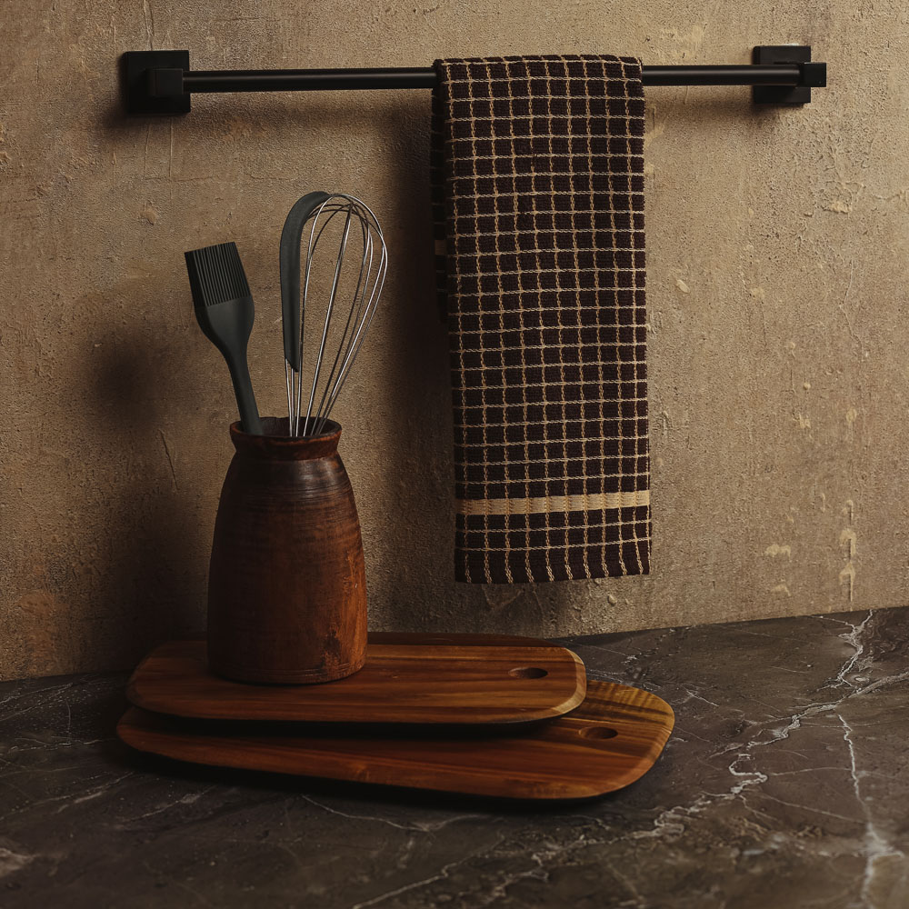 PROVANCE Клетка Полотенце кухонное махровое, 75% хлопок, 25% ПЭ, 38х60см, 4 цвета, арт.№ 434-097