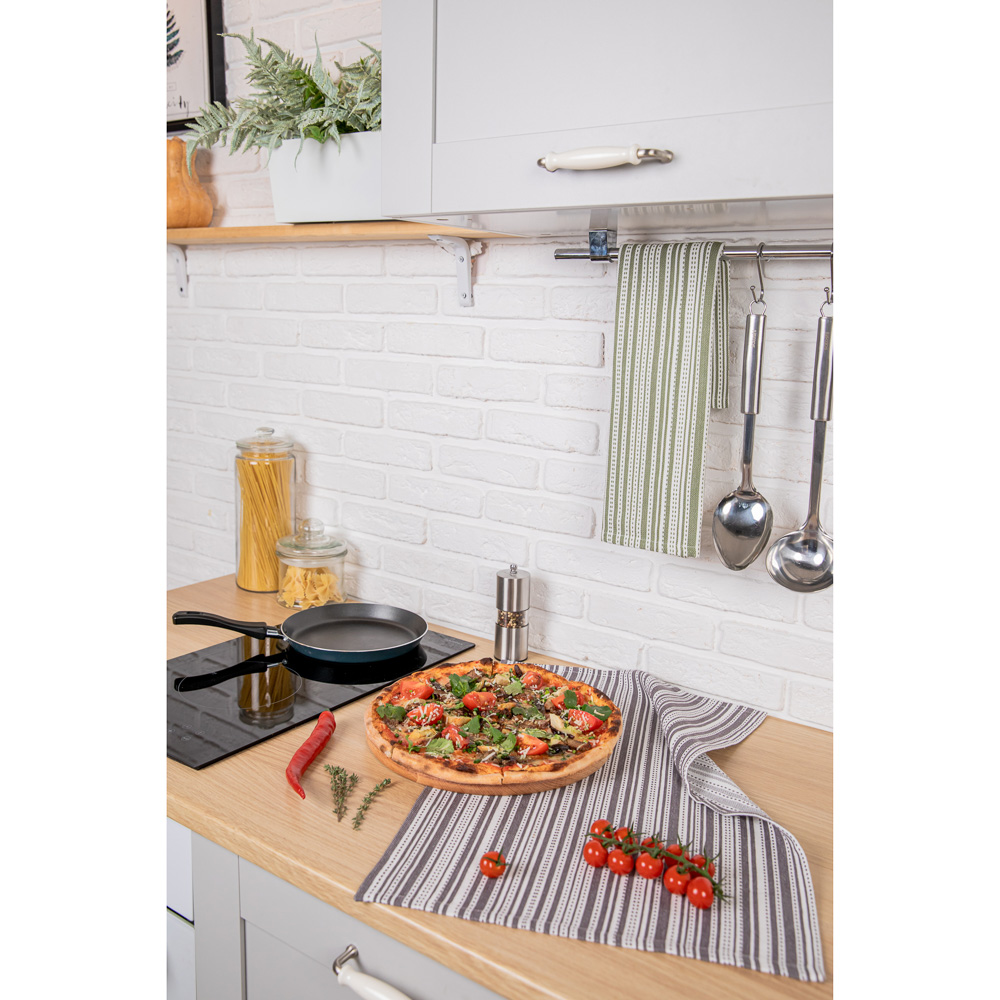 PROVANCE Корица Полотенце кухонное, в полоску, 100% хлопок, 40х60см, 230гр/м, 2 цвета, арт.№ 434-096