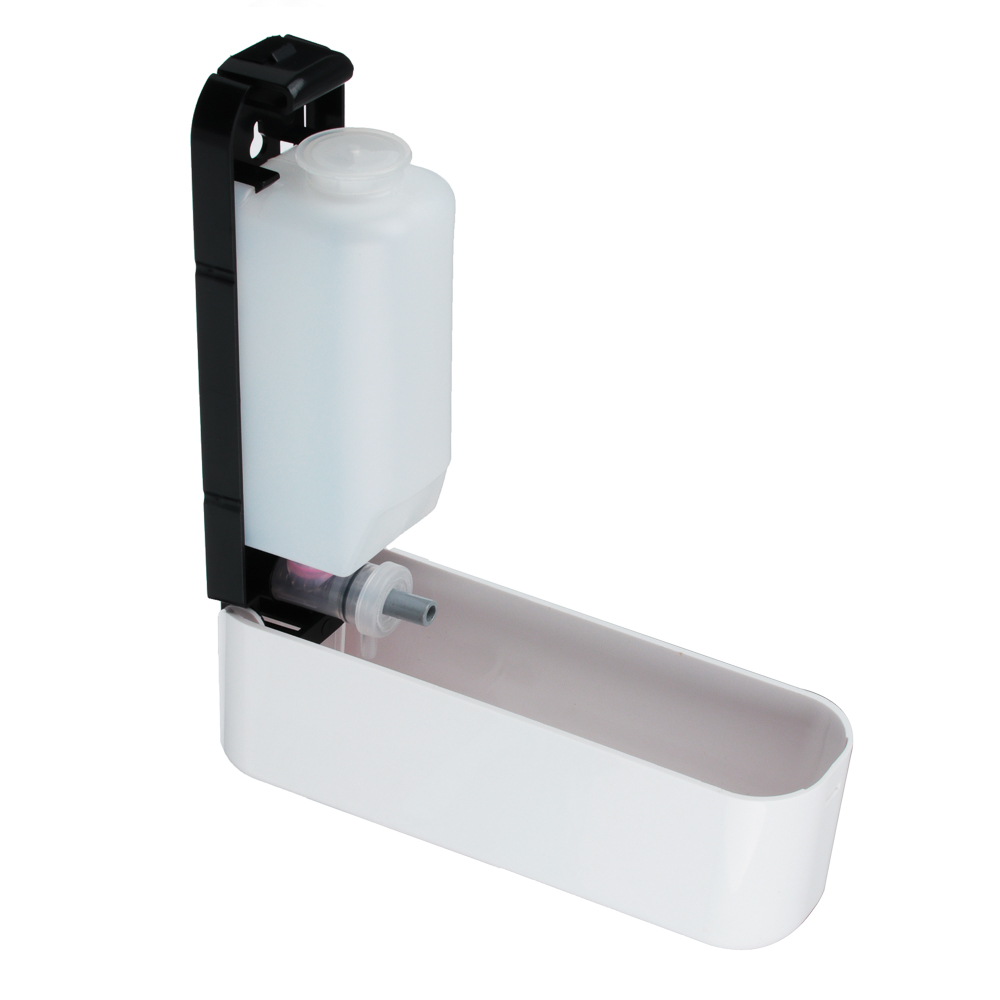 VETTA Дозатор для жидкого мыла настенный, 350мл, белый, ПВХ, арт.№ 542-059