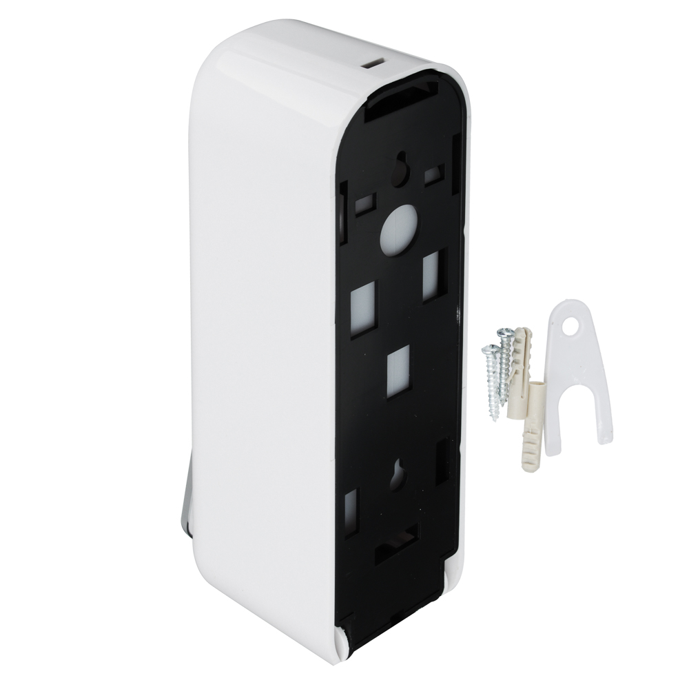 VETTA Дозатор для жидкого мыла настенный, 350мл, белый, ПВХ, арт.№ 542-059