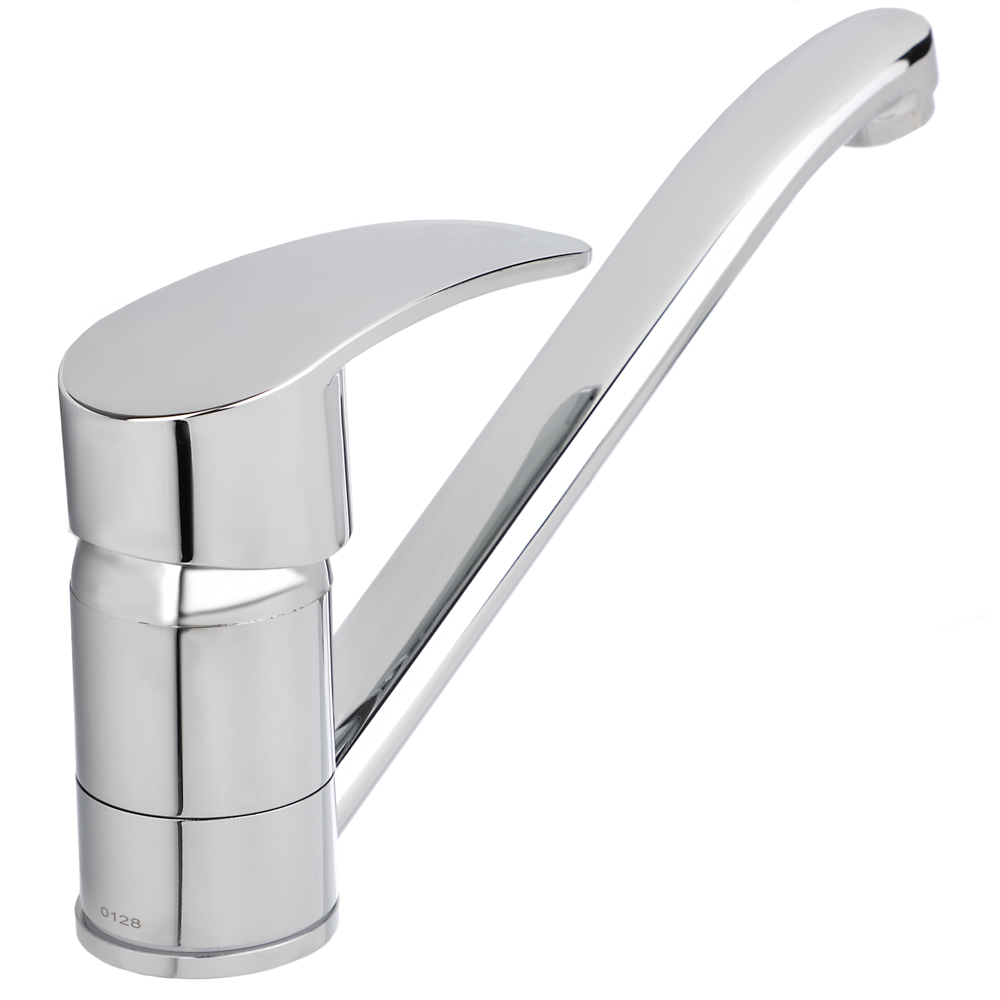 СоюзКран Смеситель для кухни, низкий излив 25см, керам. картридж 40мм, хром, цинк, SK01-I114, арт.№ 566-005