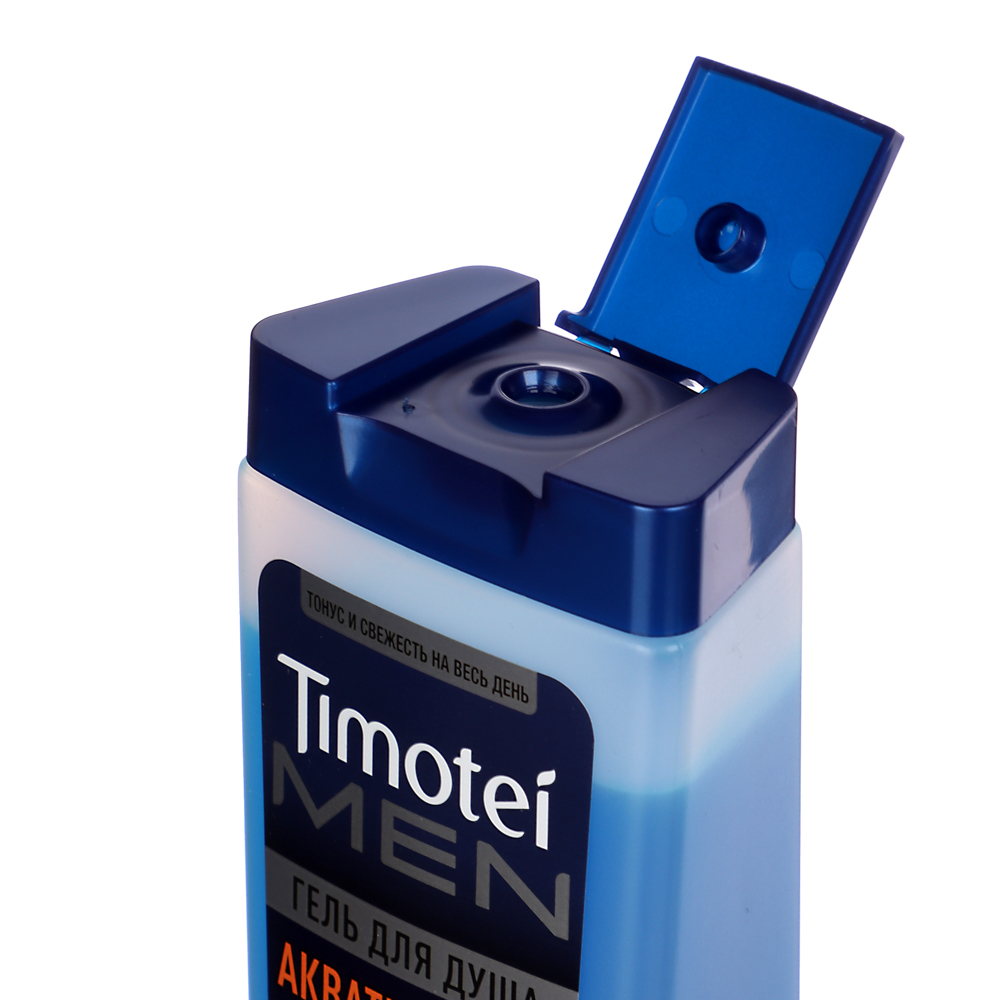 Гель для душа Timotei Men Акватическая свежесть,п/б, 200мл, арт.№ 951-122