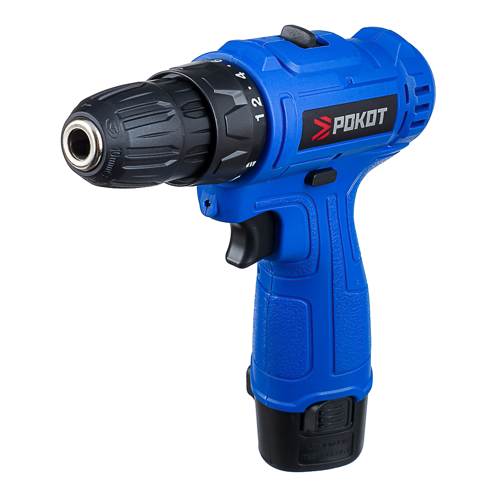 РОКОТ Дрель-шуруповерт аккум. ДША-12в, 0-550 об/мин, 1,3 Li-on (1), 18 н*м, арт.№ 691-028