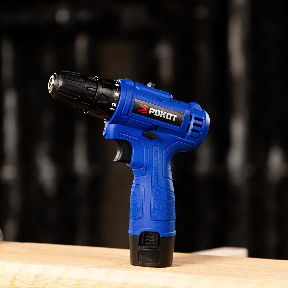 РОКОТ Дрель-шуруповерт аккум. ДША-12в, 0-550 об/мин, 1,3 Li-on (1), 18 н*м, арт.№ 691-028