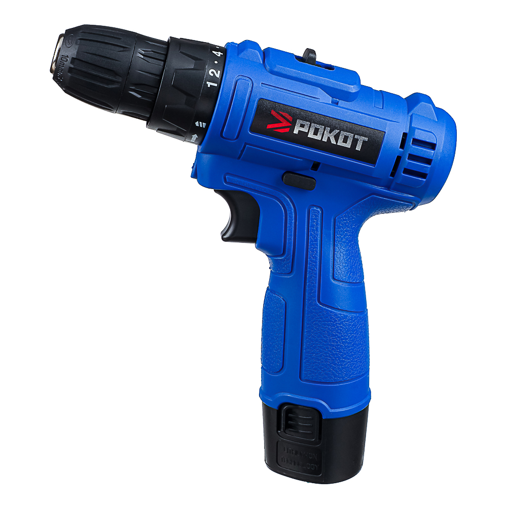 РОКОТ Дрель-шуруповерт аккум. ДША-12в, 0-550 об/мин, 1,3 Li-on (1), 18 н*м, арт.№ 691-028