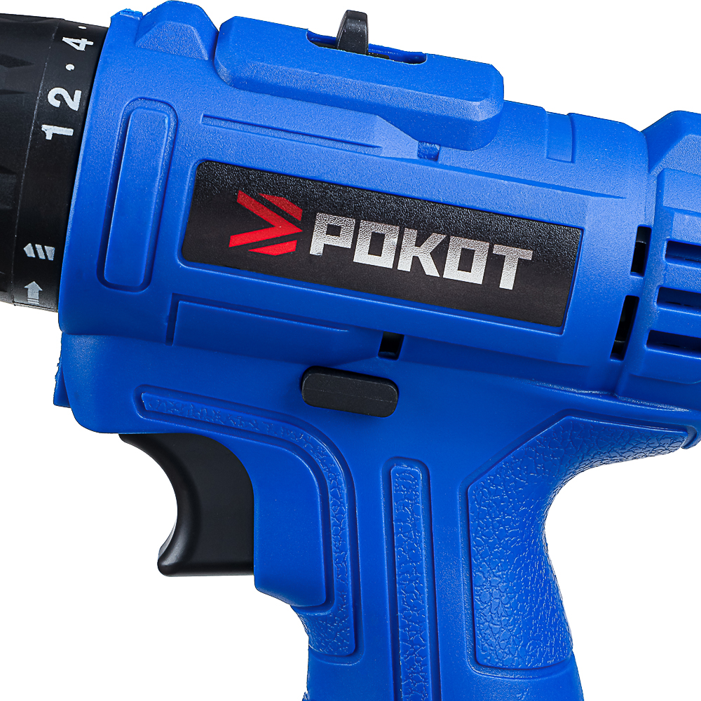 РОКОТ Дрель-шуруповерт аккум. ДША-12в, 0-550 об/мин, 1,3 Li-on (1), 18 н*м, арт.№ 691-028