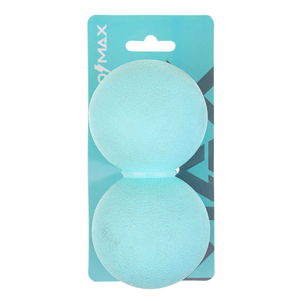 SILAPRO MAX Мяч массажный, сдвоенный, зеленый, 12х6см, ТРЕ, арт.№ 192-023