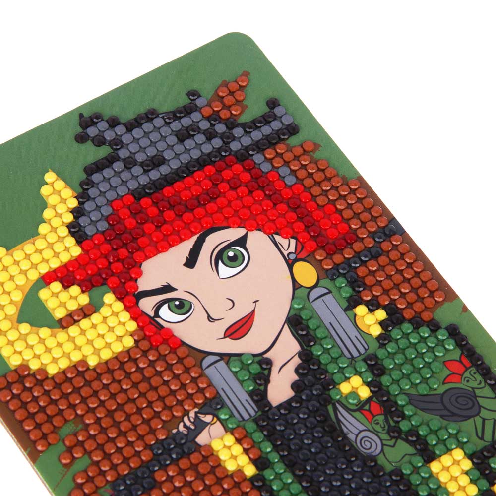 BY Набор для творчества: Картина из страз "Русские Супергерои", пластик, картон, 10х15см, 3 дизайна, арт.№ 285-001