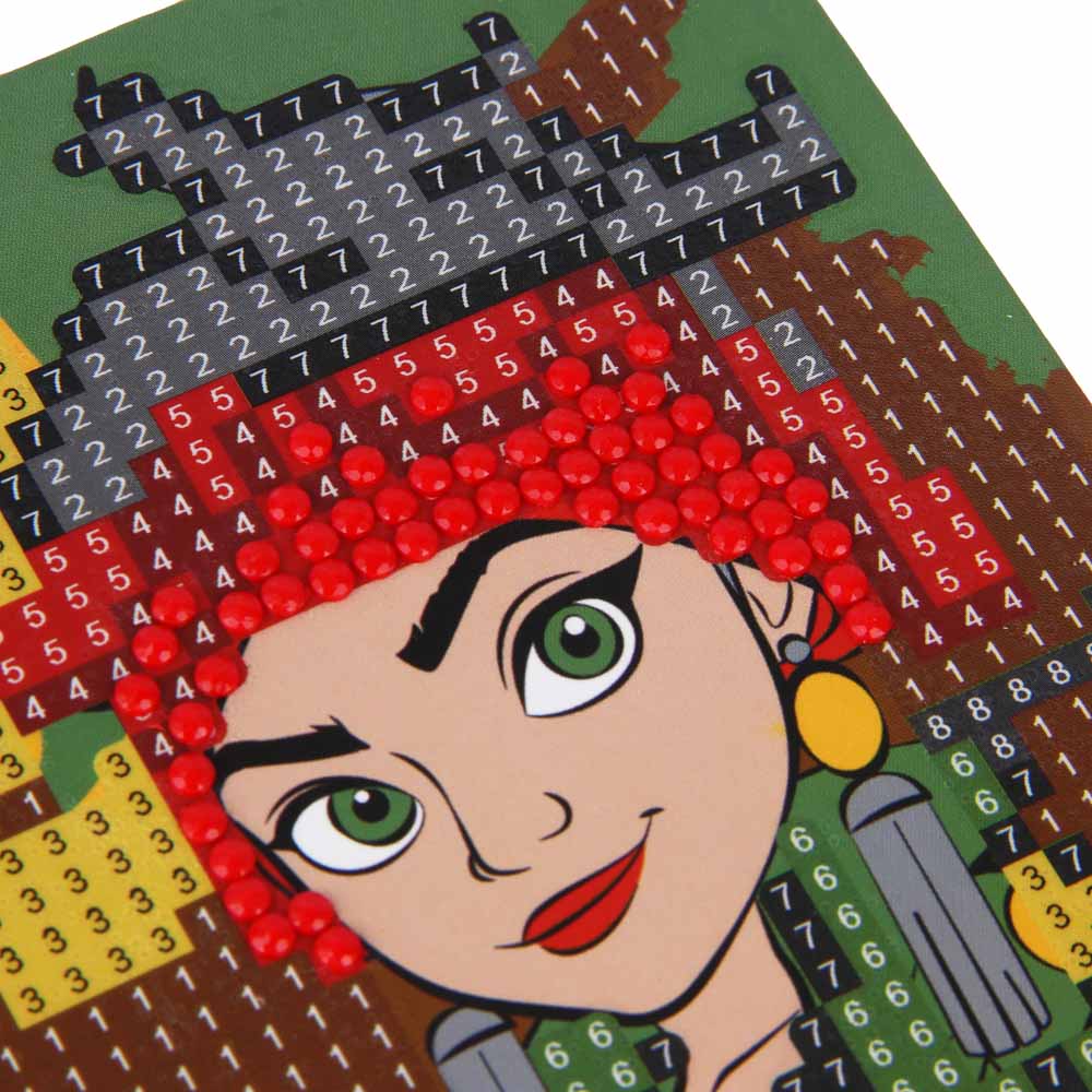 BY Набор для творчества: Картина из страз "Русские Супергерои", пластик, картон, 10х15см, 3 дизайна, арт.№ 285-001