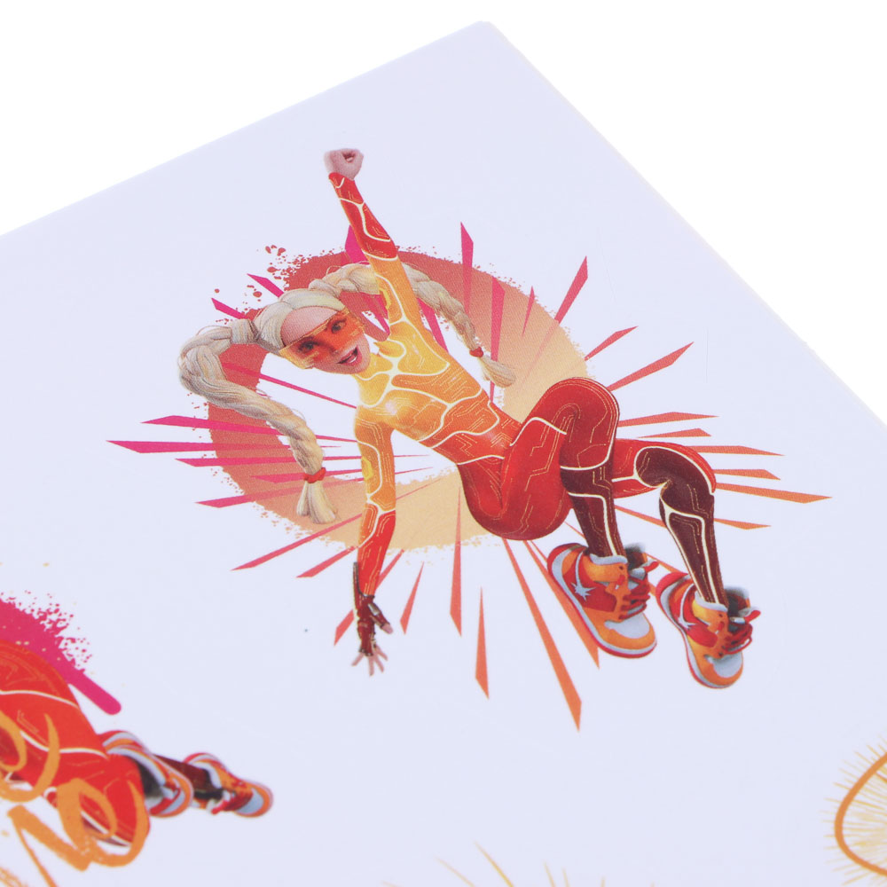 BY Альбом "Sticker book", "Русские Супергерои", 21х14см, картон, бумага, арт.№ 287-009