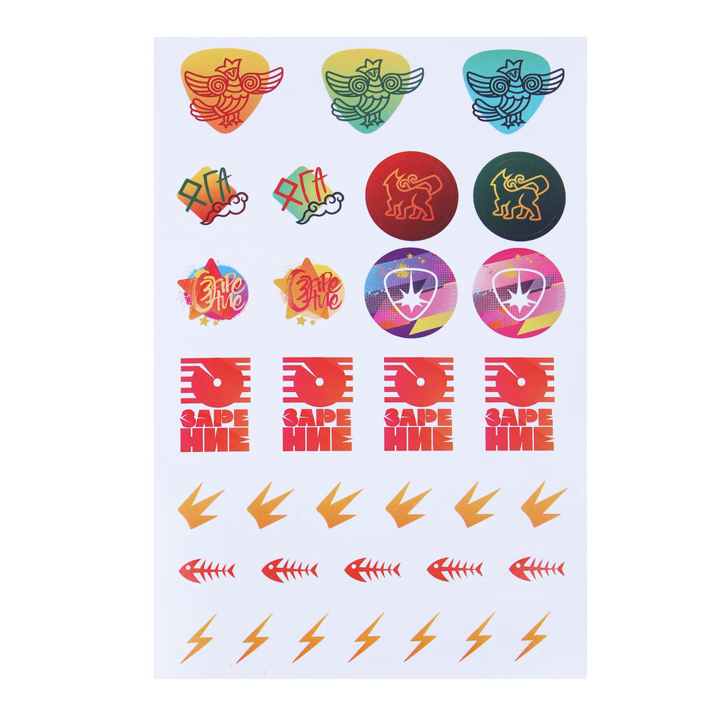 BY Альбом "Sticker book", "Русские Супергерои", 21х14см, картон, бумага, арт.№ 287-009