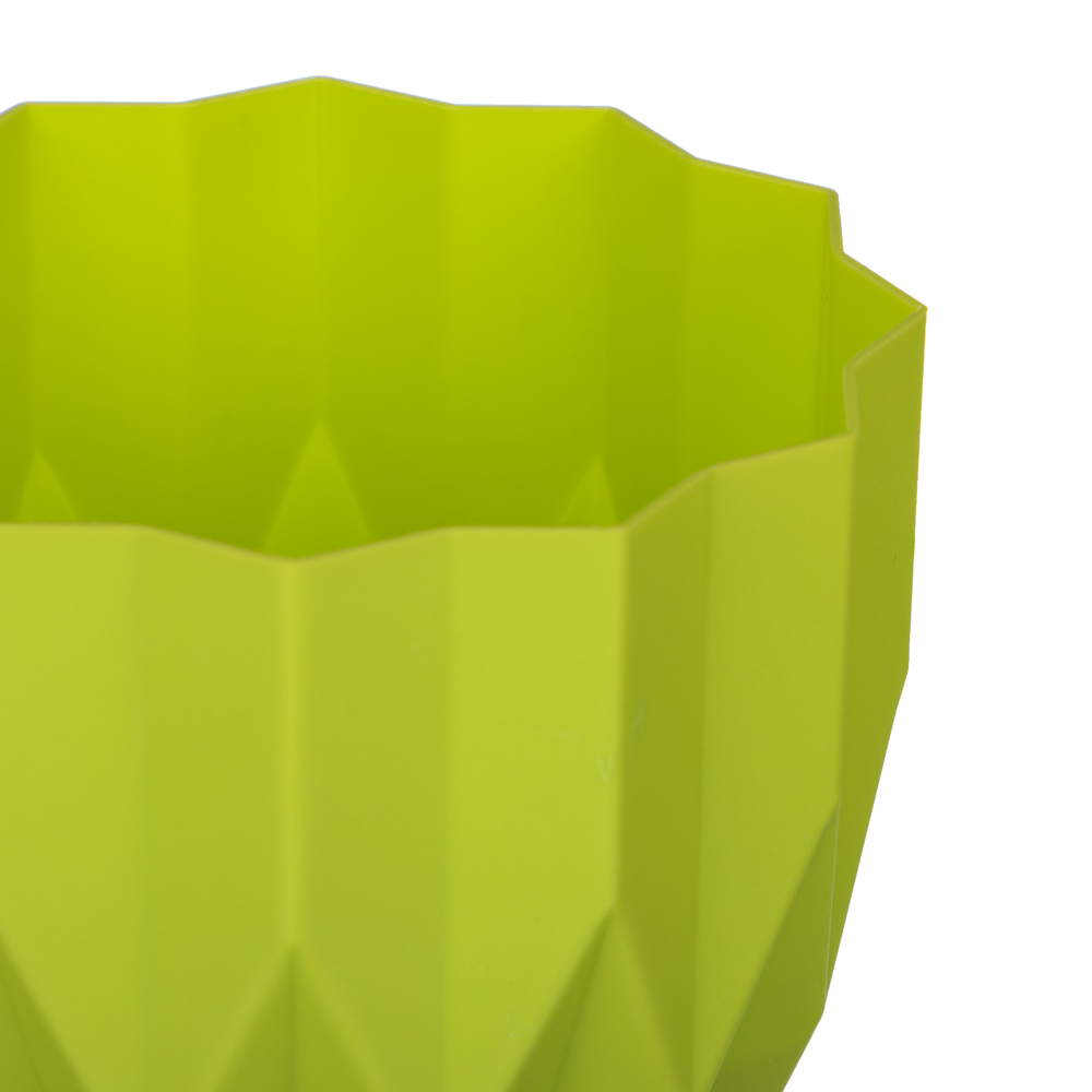 Кашпо "Геометрия" 0,8л, фисташковый, арт.№ 164-024