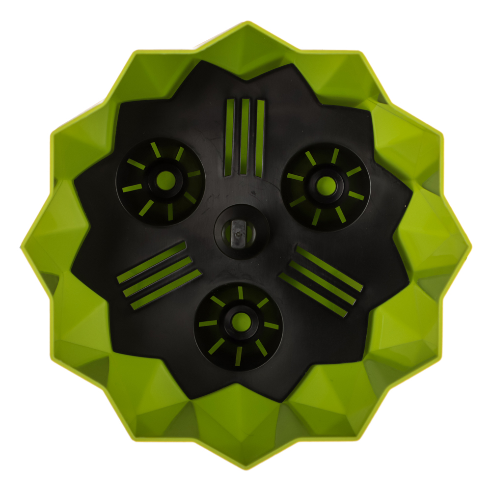 Кашпо "Геометрия" 0,8л, фисташковый, арт.№ 164-024