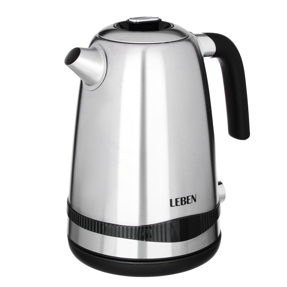 LEBEN Чайник электрический 1,7л, 1850Вт с функц. поддержания температуры, арт.№ 291-059