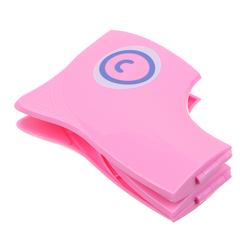 VETTA Сиденье для унитаза детское дорожное, ABS-пластик, 35х25,5х3см, цвет розовый, арт.№ 027-012