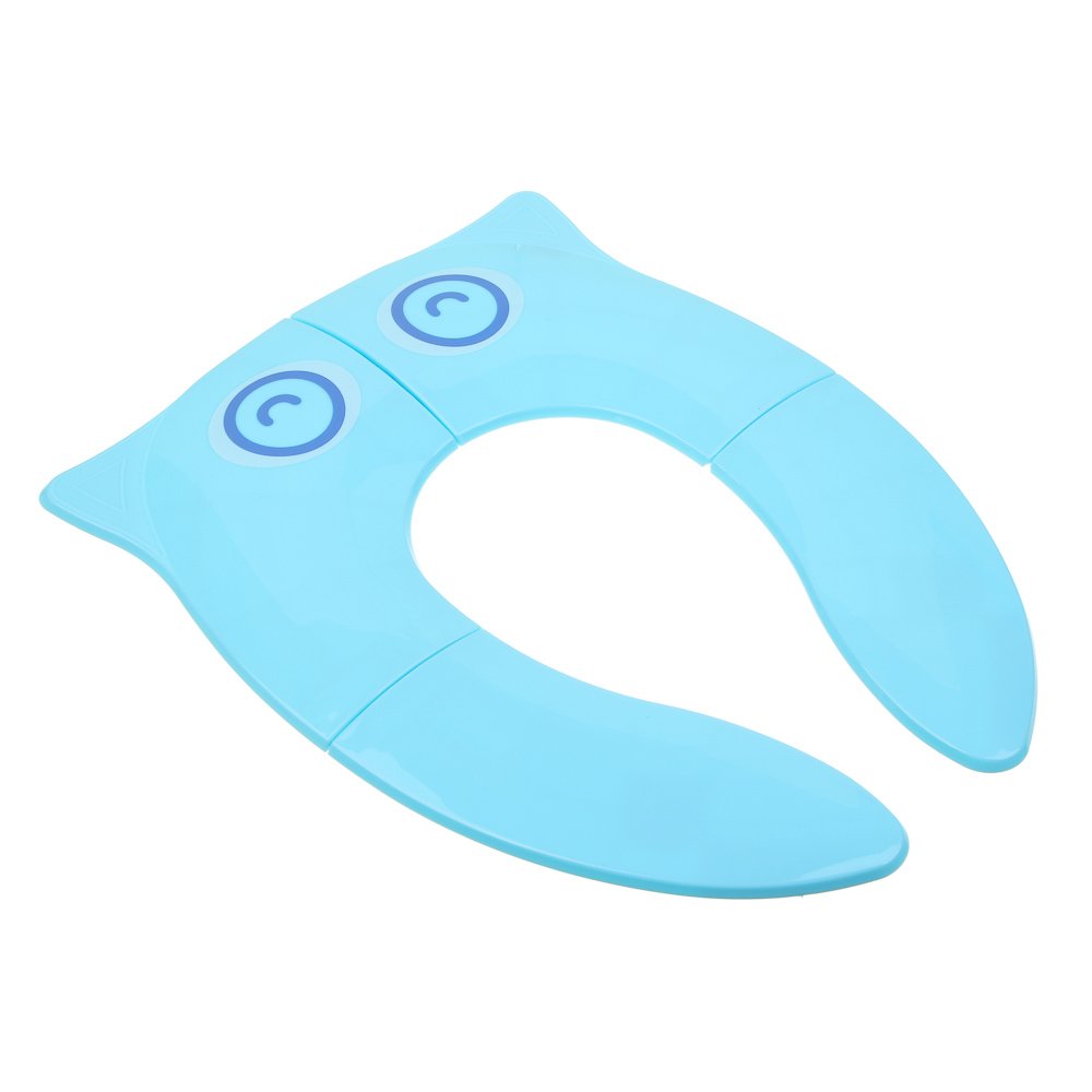 VETTA Сиденье для унитаза детское дорожное, ABS-пластик, 35х25,5х3см, цвет голубой, арт.№ 027-013