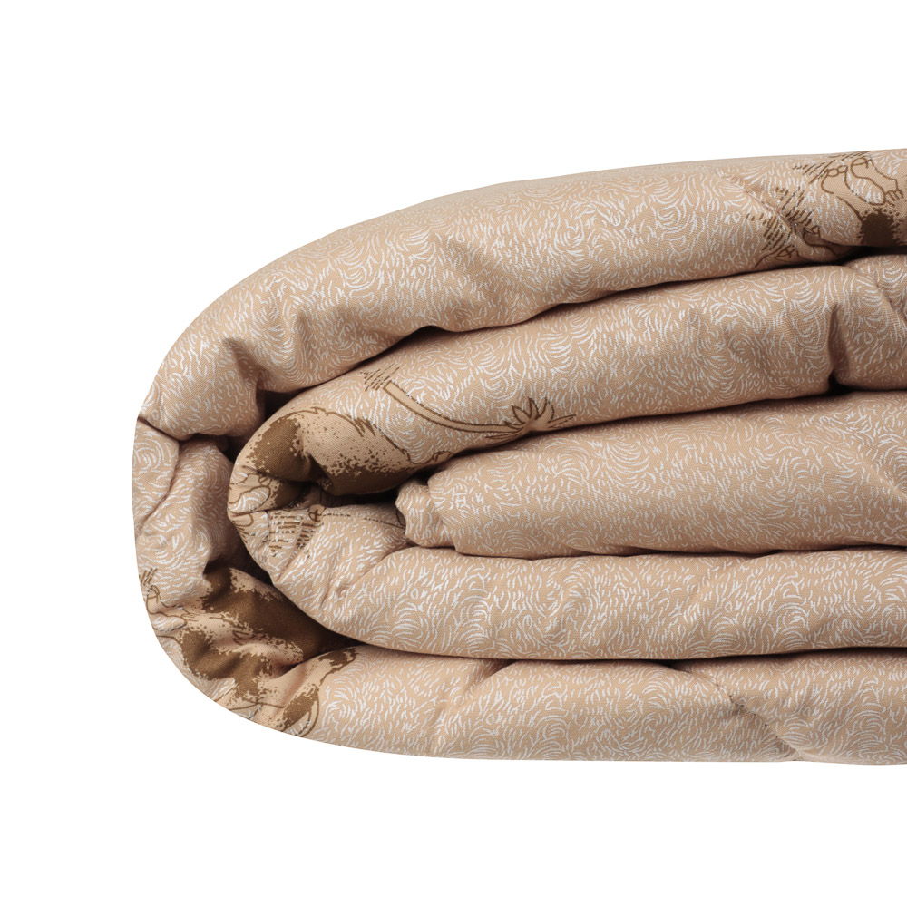 PROVANCE Верблюжья шерсть Одеяло стеганое, утепленное, 220гр, 142х205см, п/э волокно, арт.№ 427-039