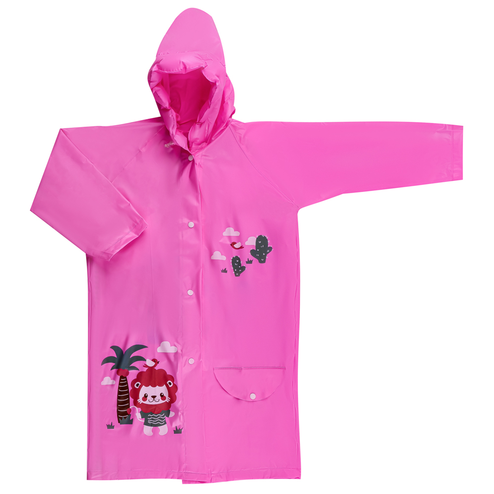 INBLOOM Дождевик детский, S:45x76, M:47x82, L:50x86, ПВХ 100мкм, арт.№ 188-061