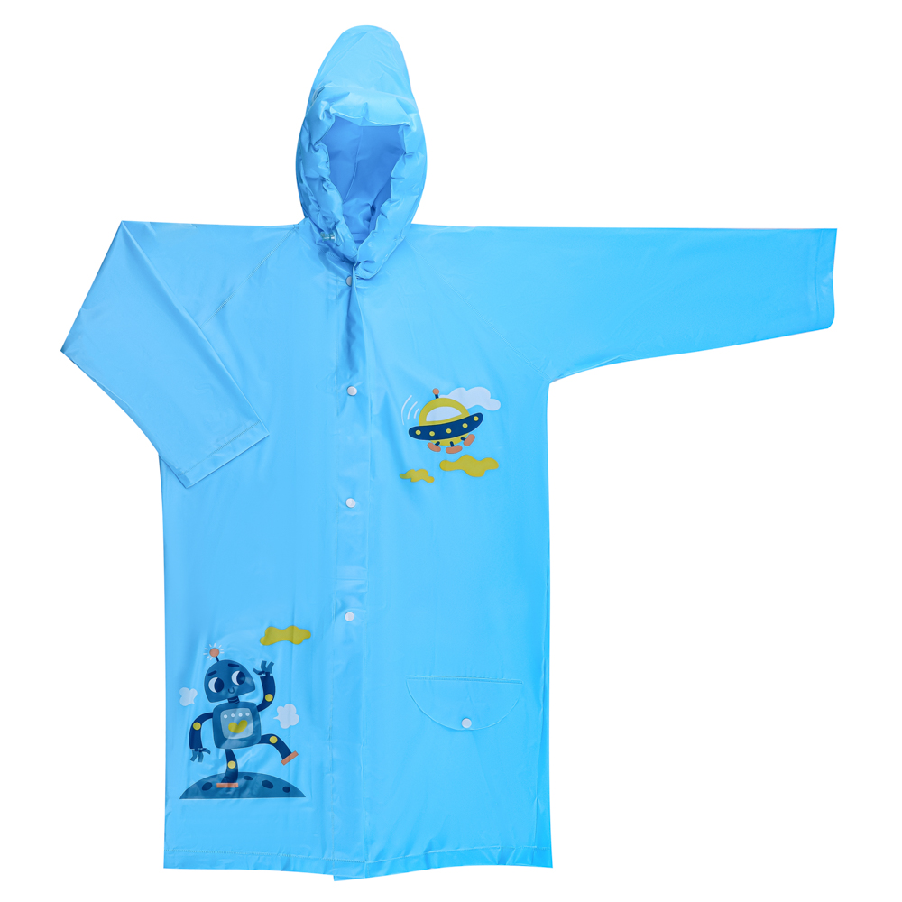 INBLOOM Дождевик детский, S:45x76, M:47x82, L:50x86, ПВХ 100мкм, арт.№ 188-061
