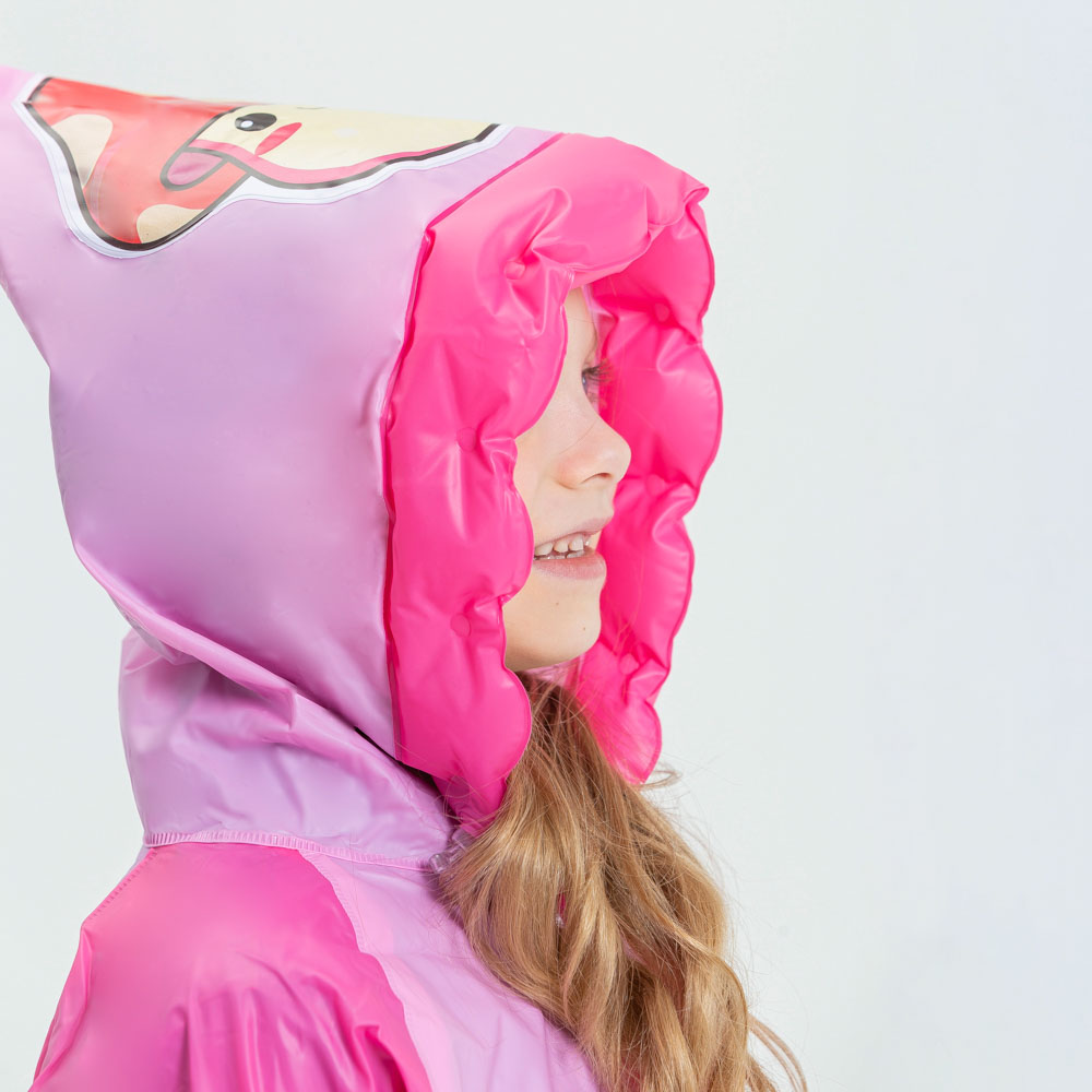 INBLOOM Дождевик детский, S:45x76, M:47x82, L:50x86, ПВХ 100мкм, арт.№ 188-061