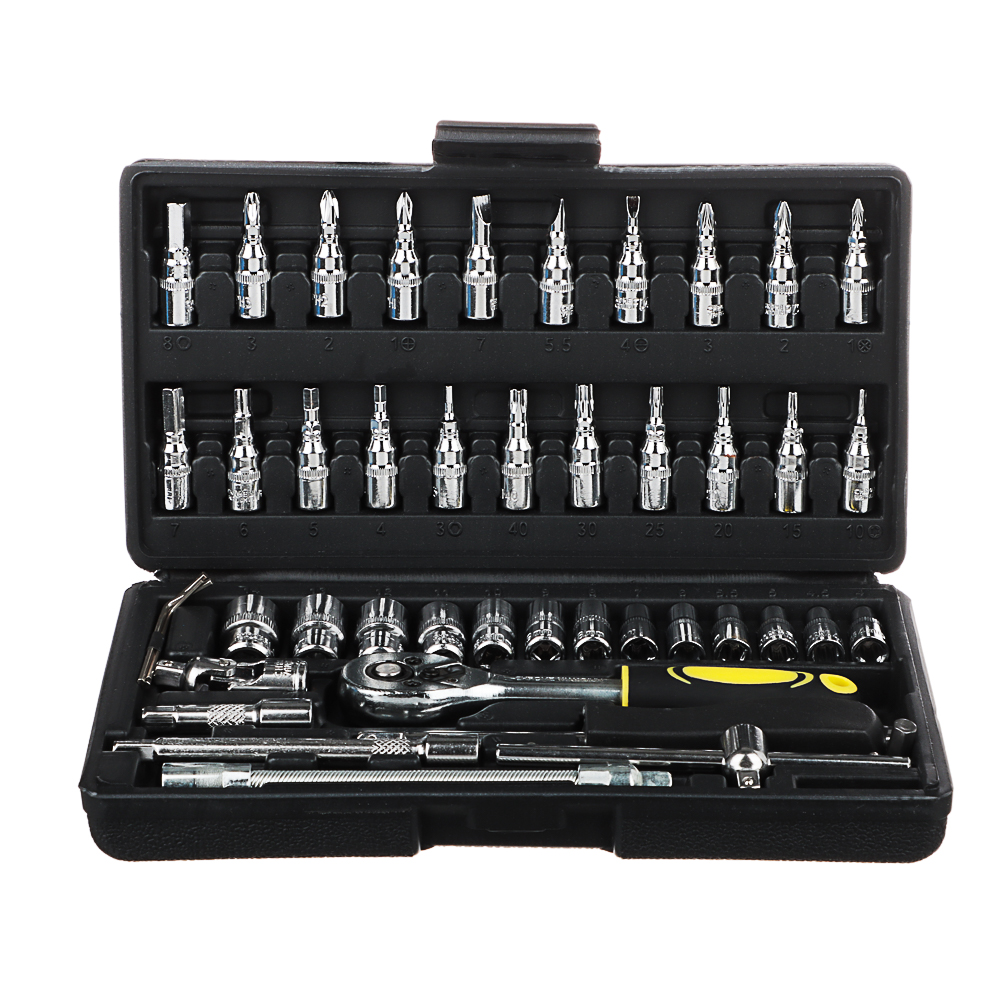 Набор инструментов 46 предметов "Гаражный", арт.№ 736-215