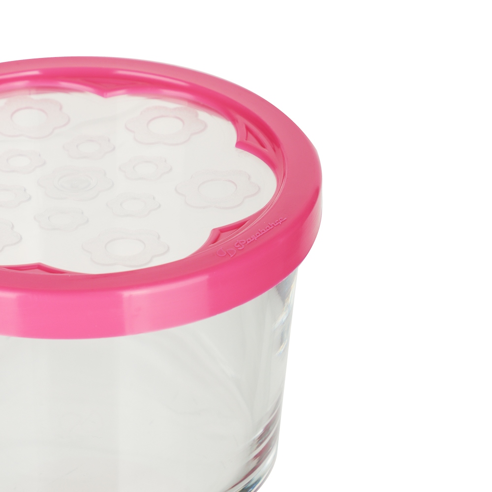 PASABAHCE Бейзик Набор банок для хранения 3 шт 220 мл, стекло, арт.№ 828-318