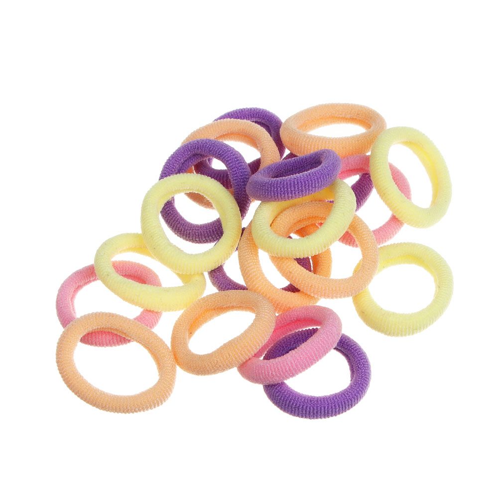 Набор детских резинок и крабиков BY Русские супергерои в футляре, полиэстер, пластик, арт.№ 316-371