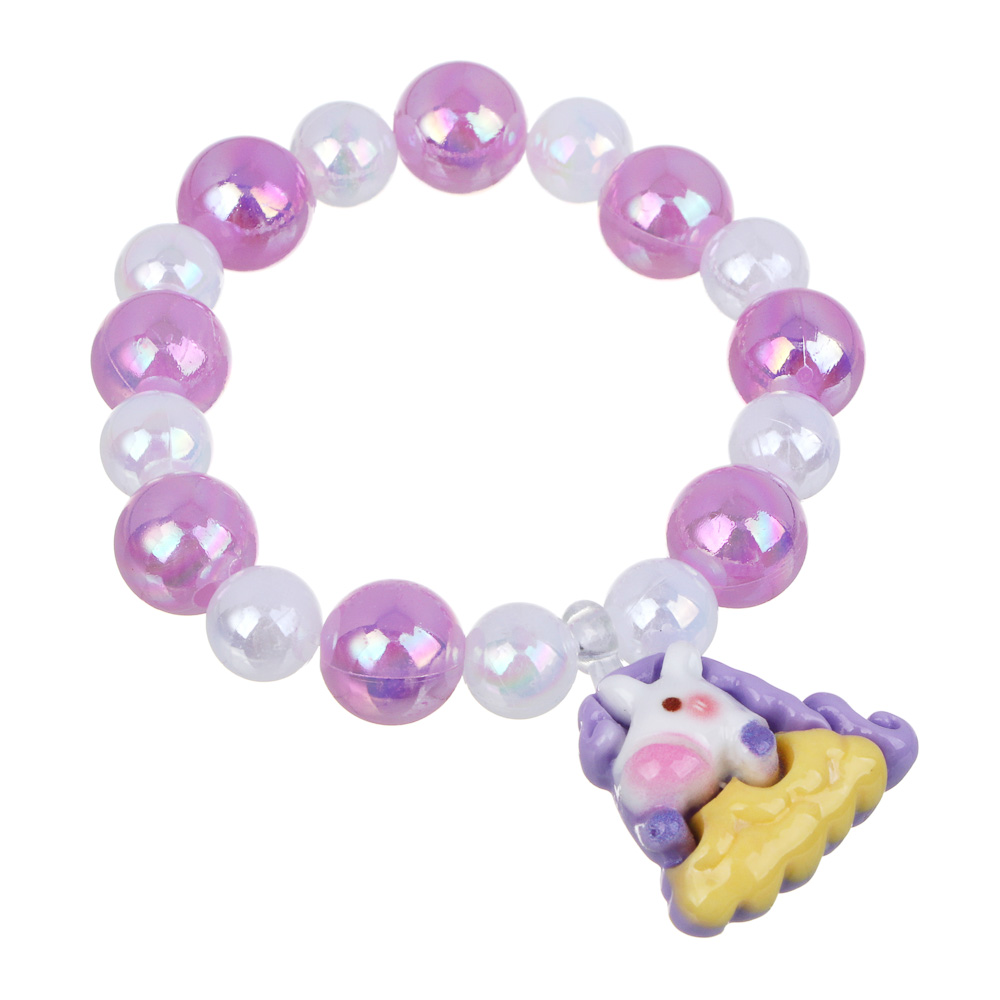 Набор детской бижутерии BY Русские супергерои: браслет, кольцо, клипсы, заколка, 3 дизайна, арт.№ 316-373