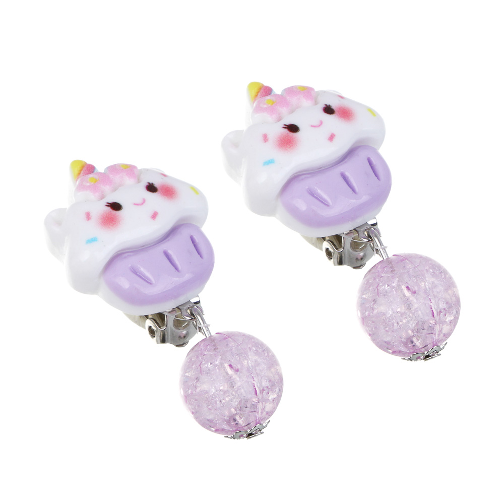 Набор детской бижутерии BY Русские супергерои: браслет, кольцо, клипсы, заколка, 3 дизайна, арт.№ 316-373