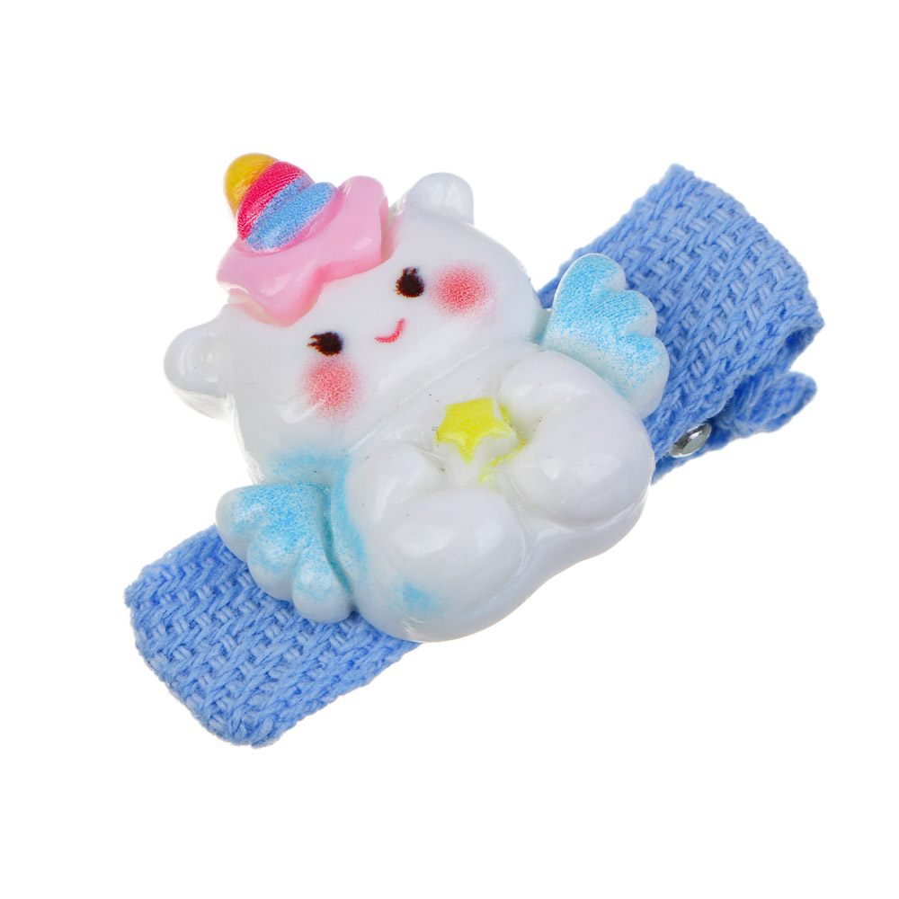 Набор детской бижутерии BY Русские супергерои: браслет, кольцо, резинки 2шт, заколка, 3 дизайна, арт.№ 316-374