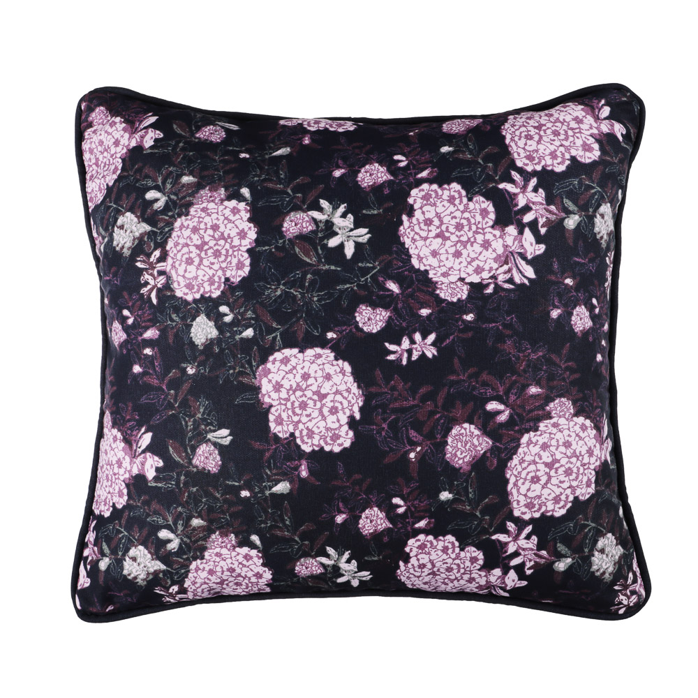 PROVANCE Флоксы Чехол для подушки 40х40см, 100% хлопок, 2 дизайна, арт.№ 497-045