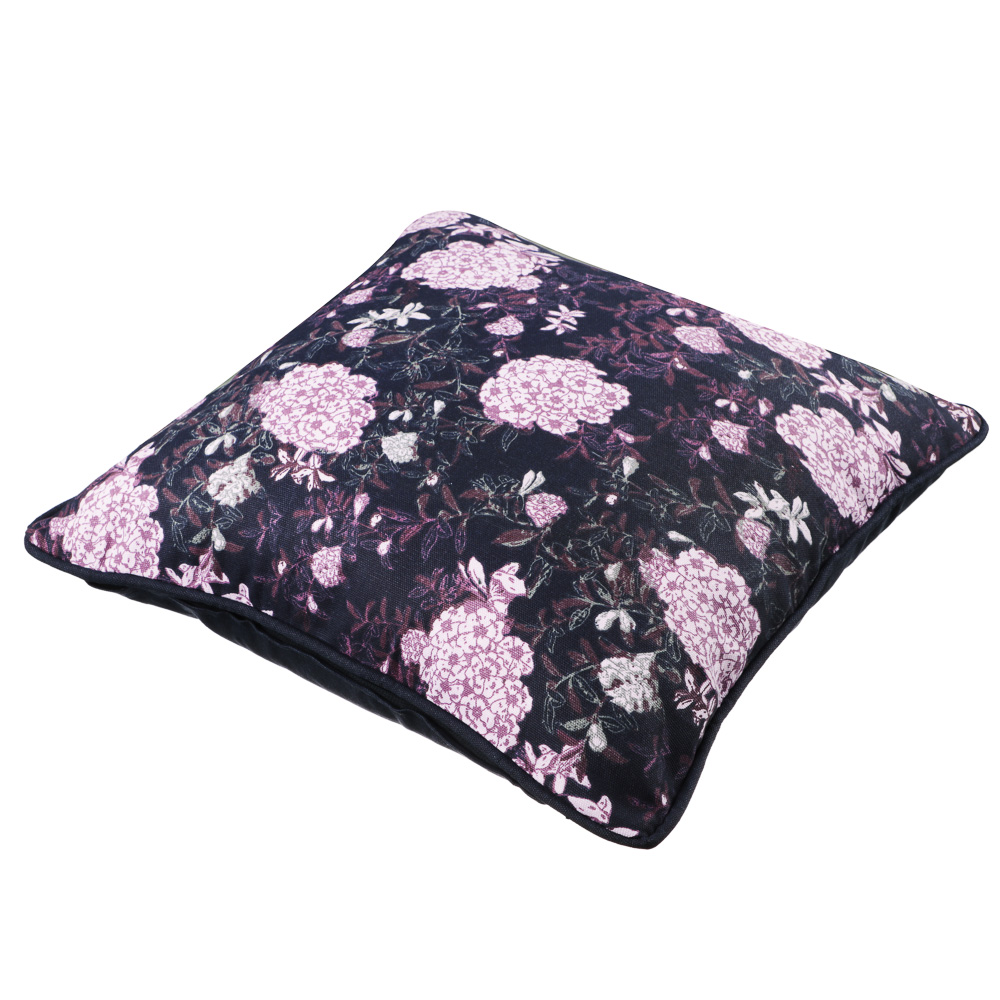 PROVANCE Флоксы Чехол для подушки 40х40см, 100% хлопок, 2 дизайна, арт.№ 497-045
