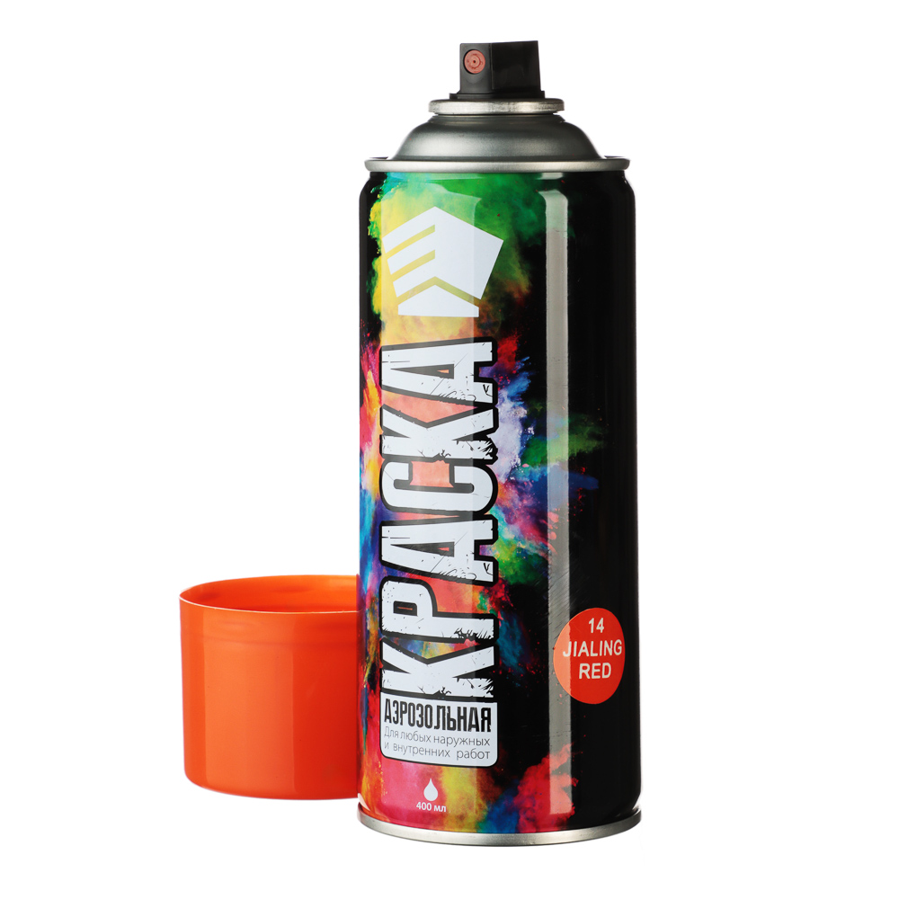 ЕРМАК Краска аэрозоль, 400 мл, оранжевая, арт.№ 759-001