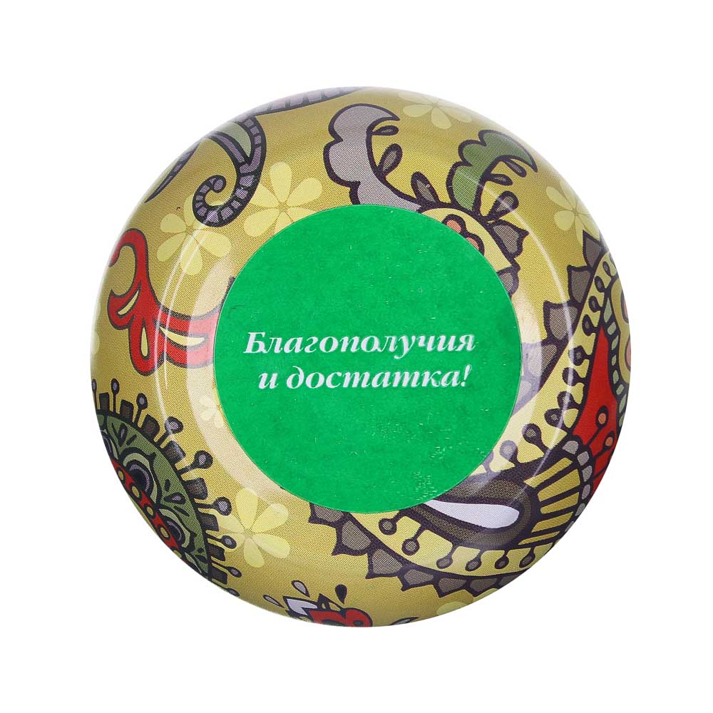 LADECOR Свеча ароматическая с декором, парафин, 6 видов, арт.3, арт.№ 508-649