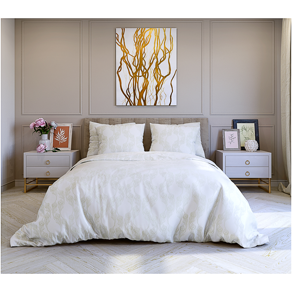 PROVANCE Мечта Комплект постельного белья евро (4 пр.), поплин 110гр/м, 100% хлопок, 3 дизайна, арт.№ 488-030