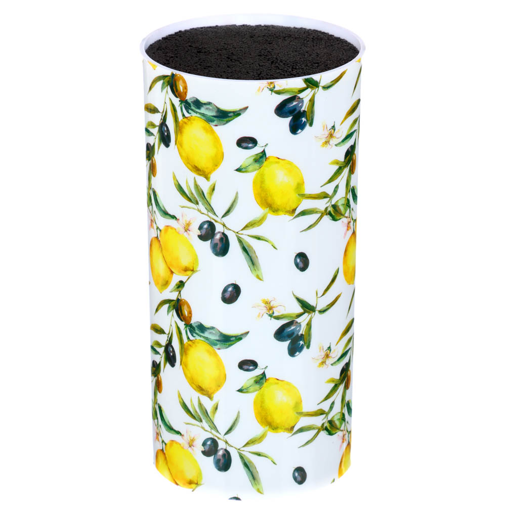 VETTA Подставка для ножей "Лимоны", h=22см, полипропилен, арт.№ 803-356
