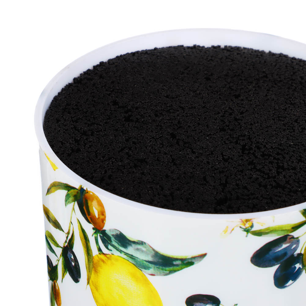 VETTA Подставка для ножей "Лимоны", h=22см, полипропилен, арт.№ 803-356